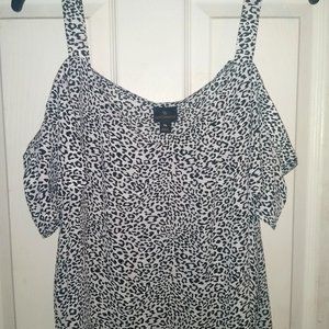 Light leopard print blouse